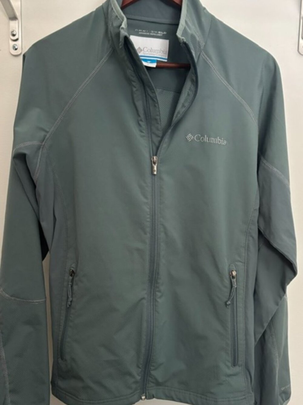 Title: Columbia Men’s Green Full-Zip Jacket / Fleece - Size Medium (Style XQSGDM